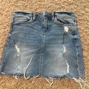 Blank nyc denim mini skirt